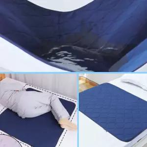 침대 요 환자 요실금 노인 소변 방수 매트 요양원 시니어 미끄럼방지 깔개 어르신 신버 복지용구 품 패드