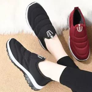 [오노마] ONM 털 슬립온 따뜻한 안감 중년 여성 운동화 3cm 방한화 (S11884515)