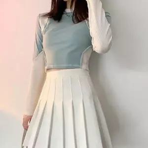 [오노마] ONM 롱치마 치마 ST230408 플리츠 주름 무지밴드 (S12074801)