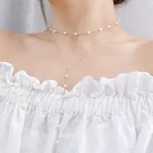 [오노마] ONM 화이트베리 Y 진주 롱목걸이 (S9594625)