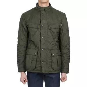 [바버]ARIEL 아리엘 폴라퀼팅 자켓 (MQU0365 OL91)