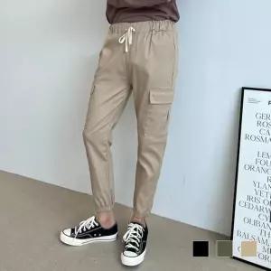 [셀러허브]남자 고무줄 건빵 조거 주머니 핏 팬츠 (S10648072)