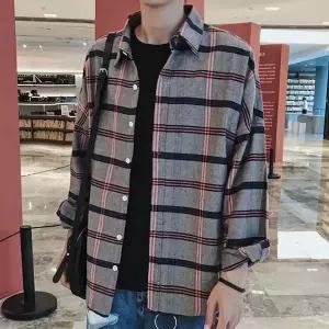 [셀러허브][라일리] Rly 남성 캐주얼 3컬러 체크남방 데일리 댄디 긴팔 셔츠 (S14040422)