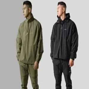 [셀러허브][라일리] Rly 남자 트레이닝복 하이넥 반집업 아노락 바람막이 (S14055516)