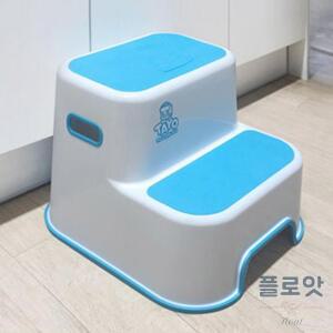 아이용 디딤판 계단식 집안 변기 세면대 안전 발판