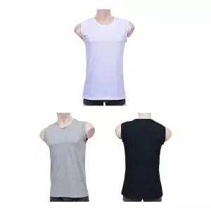 [셀러허브][라일리] Rly (제임스딘) 더블 실켓 순면 남성 머슬 런닝 (S9759200)