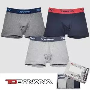 [셀러허브][라일리] Rly 스포티한 디자인 순면 스판 남성 드로즈 3매입 (S9757969)