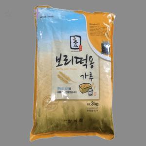 참식품 보리떡용가루 3kg  보리술빵 보리빵 가루 맛있는