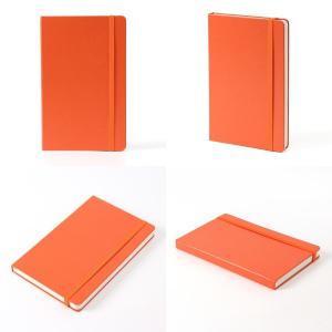 다슈 레더 A5 모눈 밴드 노트(오렌지) 회사다이어리 무지노트 다이어리