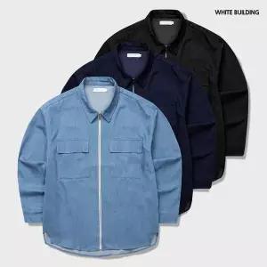 [셀러허브]화이트빌딩 남자 청남방 남자 데님셔츠 작업복 워크셔 (S13540042)