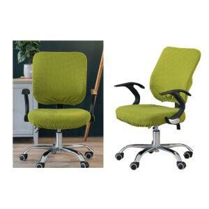 사무용 좌석 등받이 의자 커버세트 단색 2개 베이지 네어비 그레이