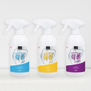 락퐁 욕실 화장실 청소세제 세정제 500ml 3개 3가지향 세트