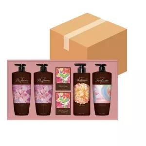 엘지 샴푸앤바디 퍼퓸컬렉션 X 4세트(1박스)선물세트