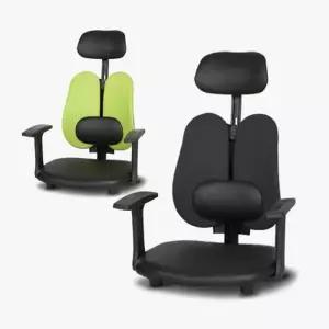 [텐바이텐]체어포커스 엔젤좌식 G07 요추+팔걸이+헤드 등받이 좌식의자