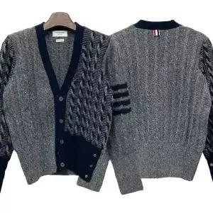 [명품] 23FW 사선 펀믹스 도니골 케이블 가디건 MKC486F Y1506 035