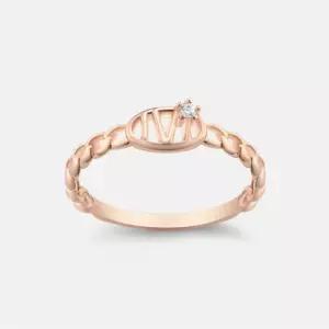 [주문제작][메트로시티 주얼리] 아넬로 14K 로즈 링 A223GR3002R4A