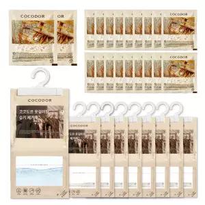 10+20 대용량 옷걸이형 제습제 230g 10개입 + 서랍형 20개입 코코도르