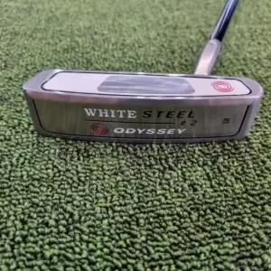화이트스틸 2 33인치 숏슬렌트 일자형 퍼터-커X