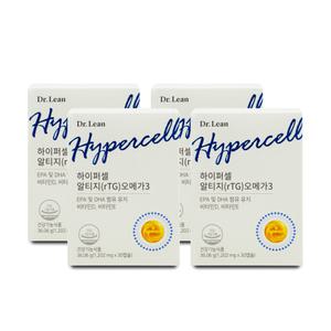 닥터린 하이퍼셀 알티지(rTG) 오메가3 1202mg x 30캡슐 X 4박스 I