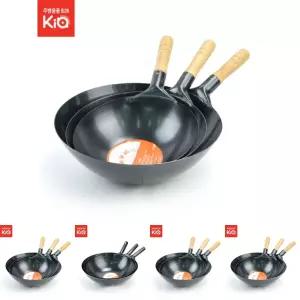 업소용 무쇠 북경팬 나무핸들 (사이즈 선택) 중화 중식 중국 웍/무쇠팬/중화요리팬/업소용웍/중식웍