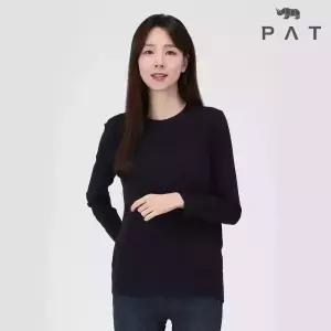 [PAT 여성] 조직변형 라운드넥 스웨터_1I83380