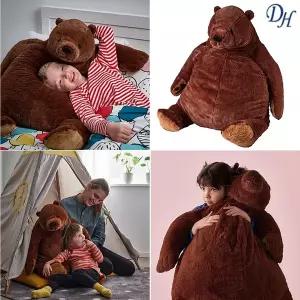 이케아 애착인형 융엘스코그 브라운베어 인형 100cm