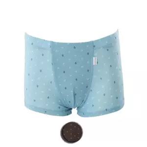 부드러운 착용감 폴리 스판 펭귄 나염 남성 드로즈 팬티 VMP7232T