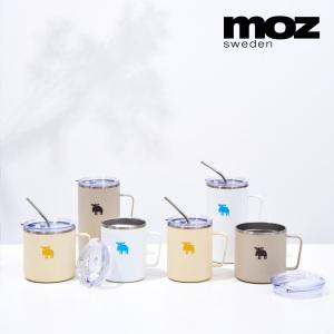 [S] MOZ스웨덴 포스코 316스텐 이중진공 캠핑 트라이탄 보온머그컵 텀블러