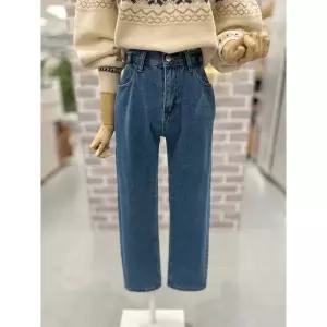 [레코브](김해점)배기핏 기모 데님팬츠(LC41E2DP006X)