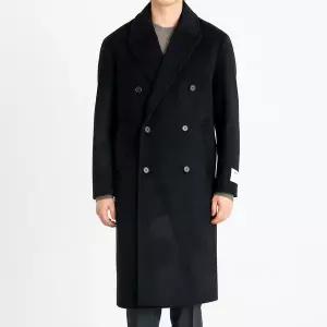 [킨록바이킨록앤더슨](신세계 사우스시티)킨록 울 캐시미어 롱 더블 오버핏코트(CIO13D0M7)