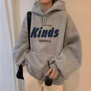 카카오 7% 카인 기모 후드 티셔츠_RC4LT005