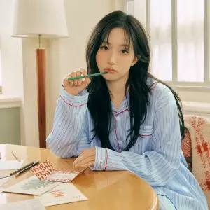 [해원'pick] 실크핏 클로에 긴팔 커플 잠옷 세트