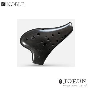 [노블] 도자기 오카리나 더블 알토C (블랙) / 국산제작