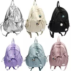 [지아네세탁소] 복조리백팩/방수가방/경량/ 학생백팩/나들이/ 여행용 백팩/여성가방