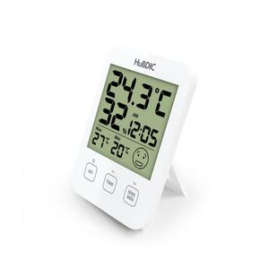 휴비딕 HT-7/화이트 디지털 시계 온습도계 온/습도 측정기 아이콘표시 식물 화분 신생아