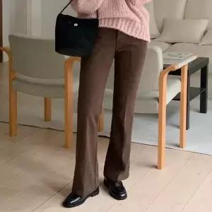 [코코블랑] 제너 부츠컷 밍크기모 골덴팬츠(숏,미들,롱)