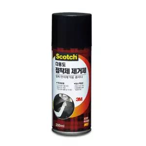 3M 스카치 얼룩 잔사 접착제 제거제 200ml 스티커 끈끈이 찌든때 스프레이 제거제