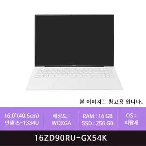 LG전자 그램 16ZD90RU-GX54K 13세대 i5-1334U/16GB/256GB(zoaa)