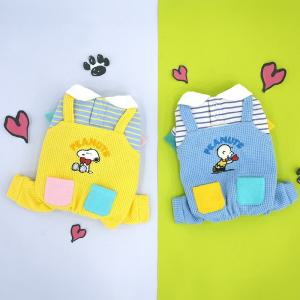 패리스독 피너츠투포켓올인원 강아지옷 애견의류