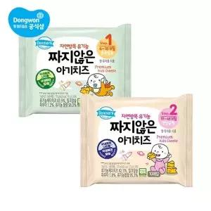 [SP]덴마크 자연방목 유기농 짜지않은 아기치즈 170g 1단계 4개 + 2단계 4개