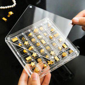 [셀플리]콩알금 땅콩금 주물금 케이스 콩금 금콩 보관함 순금콩 순금콩알 쥐똥금 막금 덩어리금 AA0106