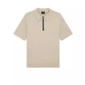 [폴스미스]25 하프 집업 코튼 피케 셔츠 127331375