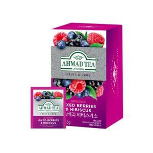 아마드 과일차-믹스베리앤히비스커스20티백 아마드허브차 믹스드베리티백 과일차 과일티