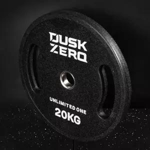 [더스크랙]**더스크랙 더스크제로 슬림 바벨원판 우레탄원판 20kg x 1개