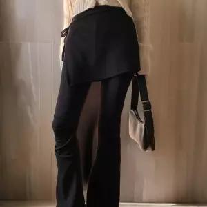 여성 스판 랩스커트 부츠컷 치마바지