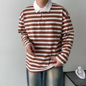 [모노폴로지]남성긴팔카라티셔츠 럭비티셔츠 카라티