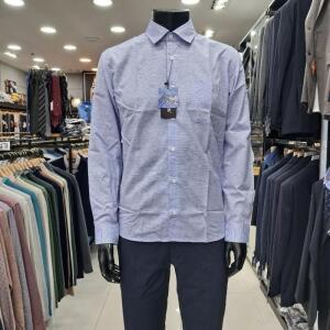 런던포그 HL01 미니멀 스트라이프 셔츠  스트라이프 긴팔셔츠 Los3a503