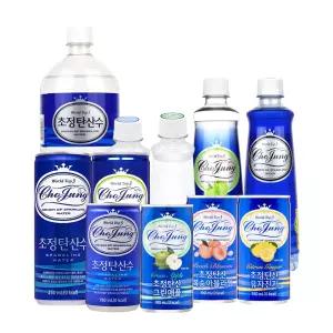 초정탄산수 플레인 라임 그린애플 복숭아 / 190ml 250ml 350ml 500ml 1.5L 모음전 