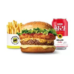 [노브랜드버거] 메가바이트 버거세트