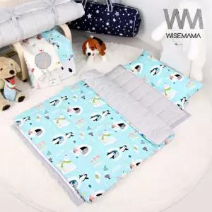 와이즈마마 [마이크로화이버베개솜 2WAY 어린이집 낮잠이불]